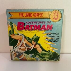 Adventures of Batman: The Living Corpse Episode 3 8MM Home Movie 1965 Vintage